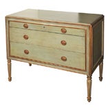 Michael Taylor Hand-Painted Hubbert Chest or Commode