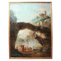 A ROCKY LANDSCAPE. FRENCH SCHOOL, LATE 19TH CENTURY.