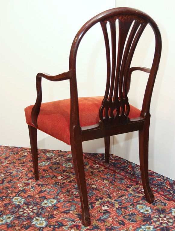 18th Century and Earlier A SET OF TEN GEORGE III DINING  CHAIRS  AND TWO LATER REPLICAS For Sale