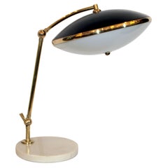  Stilnovo Table Lamp Articulated Mid Century Modern Italy 1950's