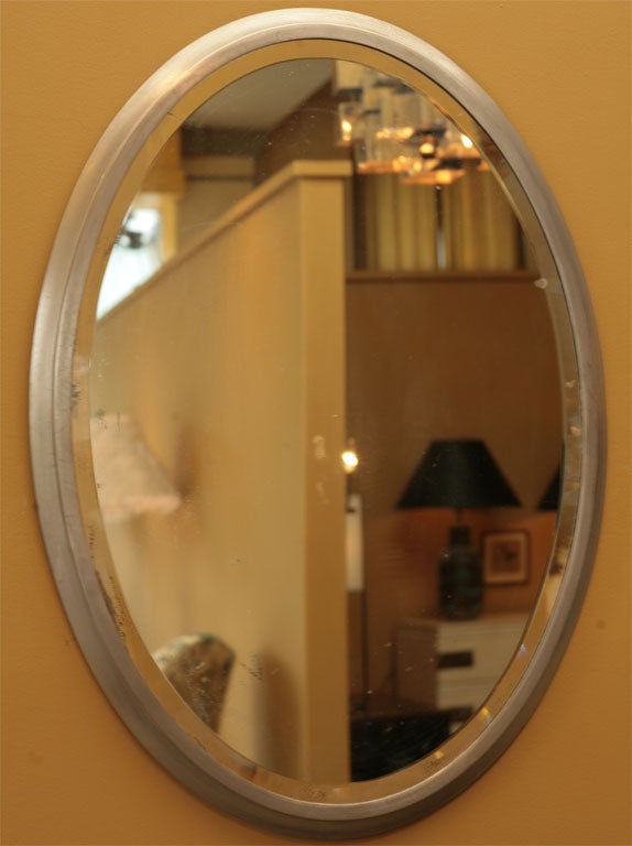 American Large Oval Brasscrafters Mirror
