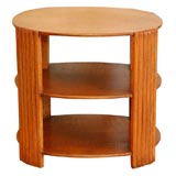 French Oak Oval Table