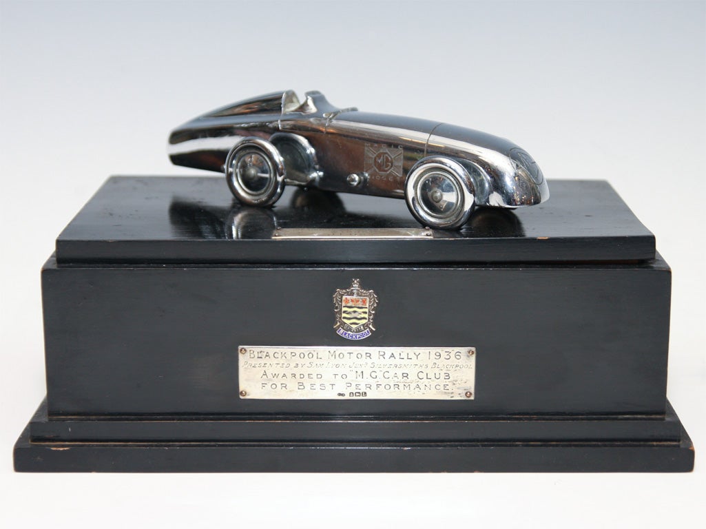 Blackpool Motor Rally Trophy Awarded to the 