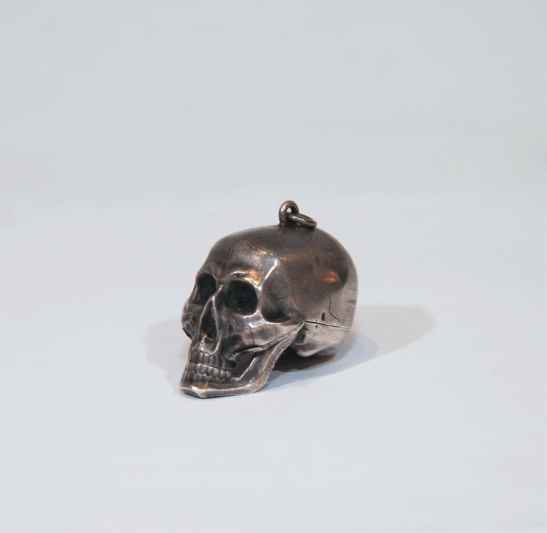 Mid-20th Century Skull Pocket Watch by Paul Ditisheim