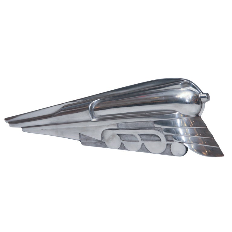Streamliner Train Sculpture