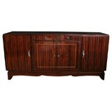 Art Deco Exotic Macassar Ebony Sideboard/ Buffet/ Credenza