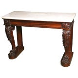 An English antique mahogay Console table.