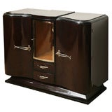 EXOTIC ROSEWOOD FRENCH ART DECO BUFFET/ SIDEBOARD/ DISPLAY