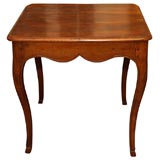 8081 18TH C FRENCH WALNUT GAMES TABLE