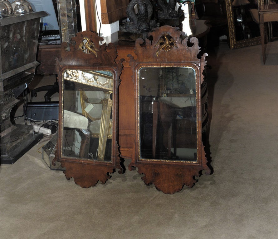 Pair of Chippendale Mirrors