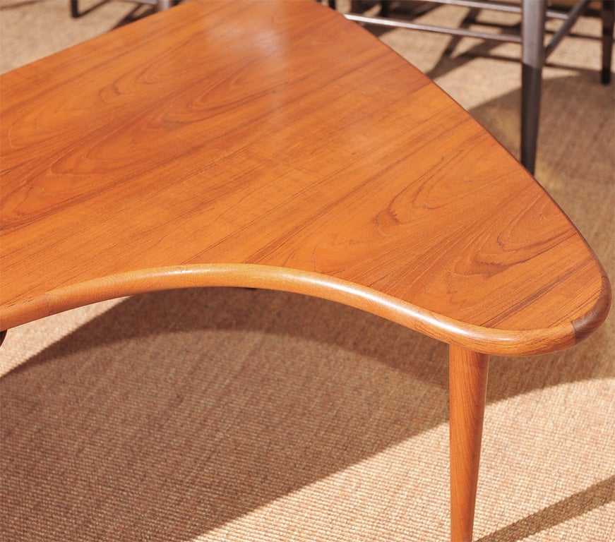 Mid-20th Century Danish Boomerang Coffee Table