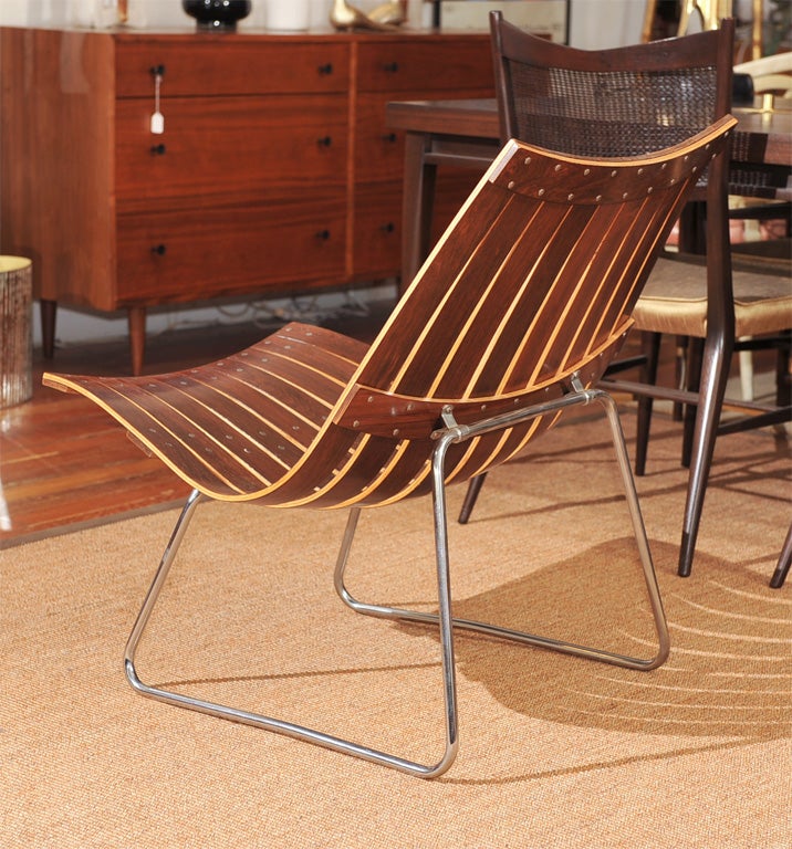 Hans Brattrud rosewood lounge chair 2