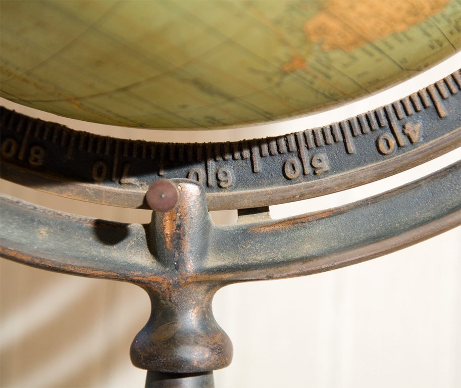 American Antique Globe For Sale