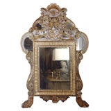 Antique French Fragment Mirror