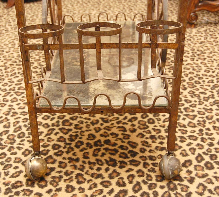 Iron Tea Cart 3