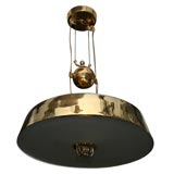 Paavo Tynell brass ceiling light