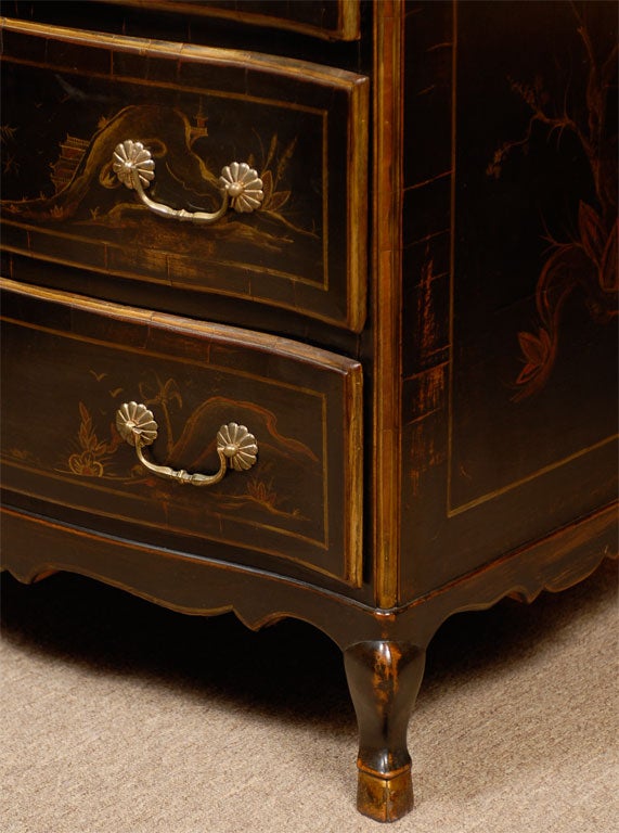 20th Century 18th Century  Style English Chinoiserie Commode, c. 1900