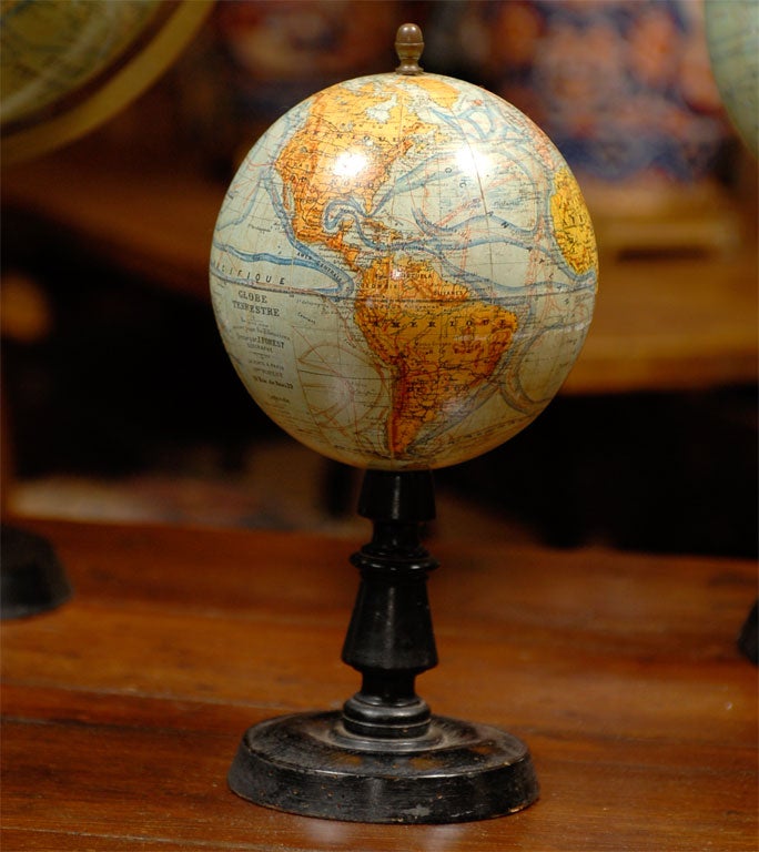 Collection of Papier Mache Terrestrial Globes, c. 1880-1900 1