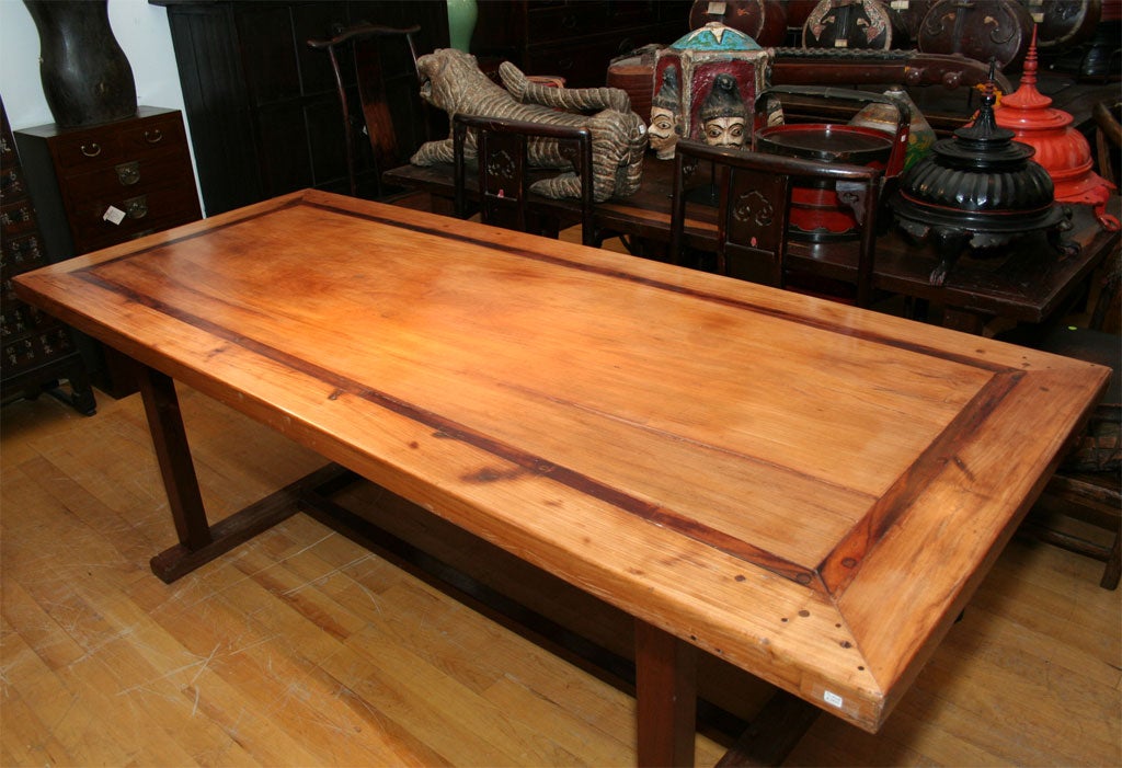Ironwood & Rosewood Dining Table For Sale 1