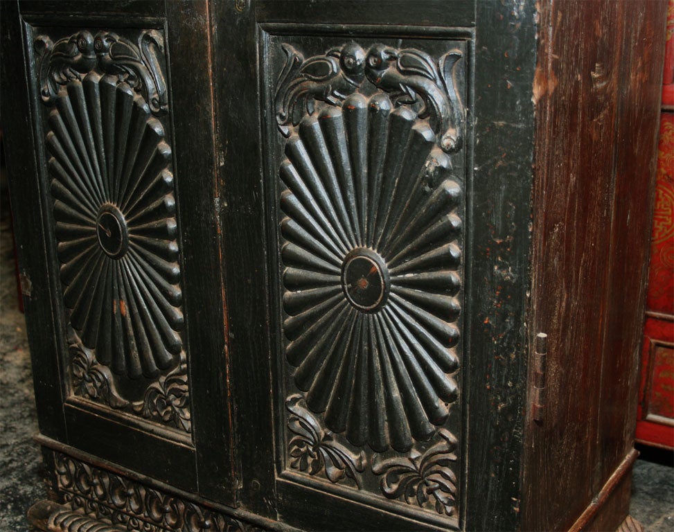 19th Century Anglo-Indian Teak Armoire