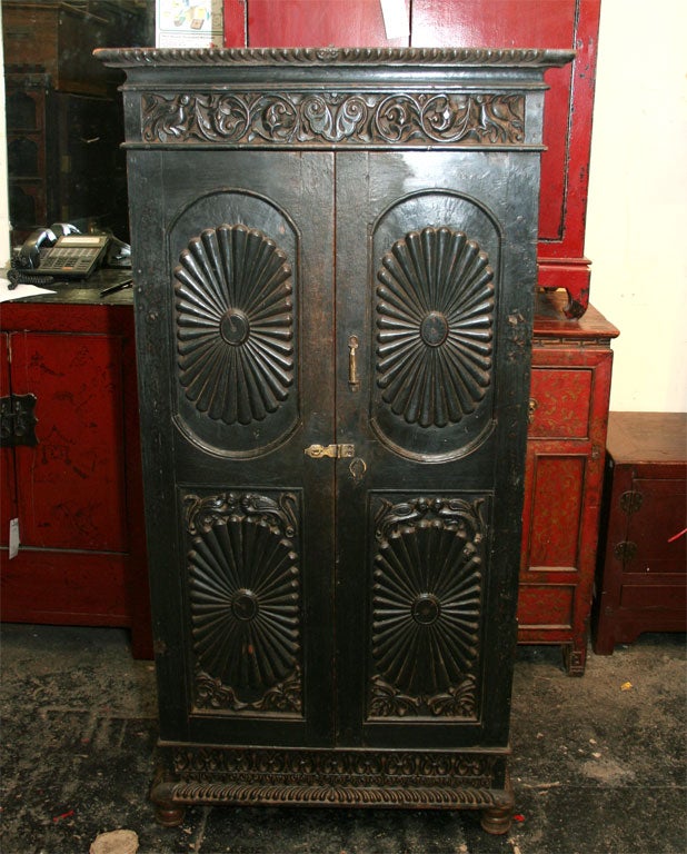 Anglo-Indian Teak Armoire 5