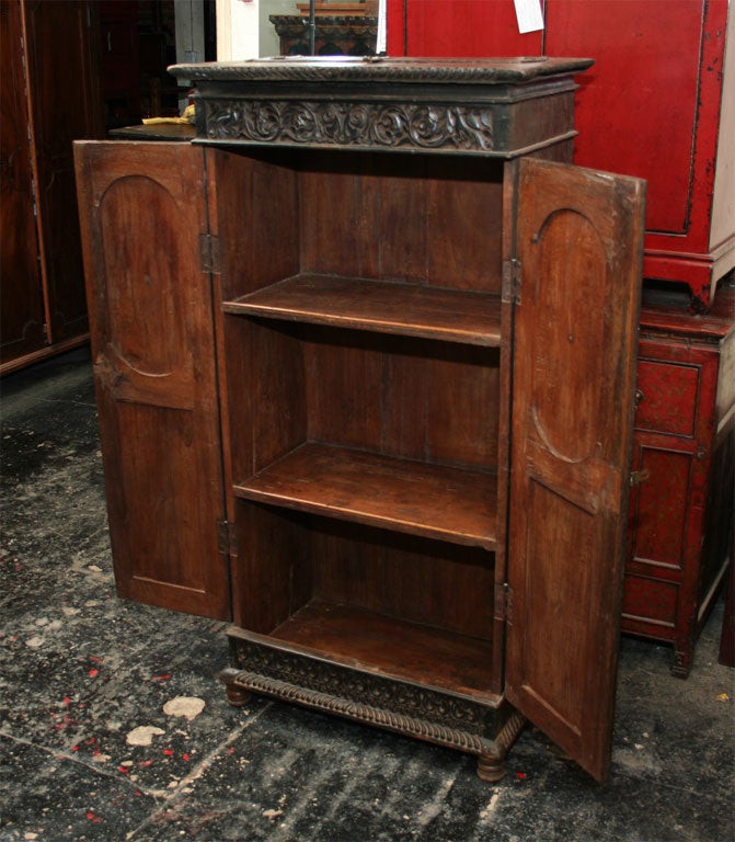 Anglo-Indian Teak Armoire 6