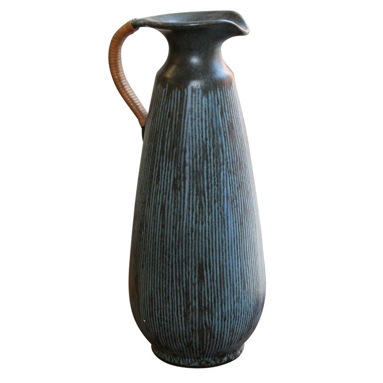 Ceramic Pitcher stamped Lovemose, Denmark