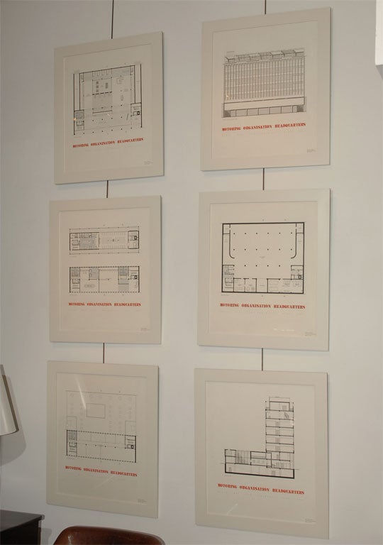English Architectural Drawings For Sale