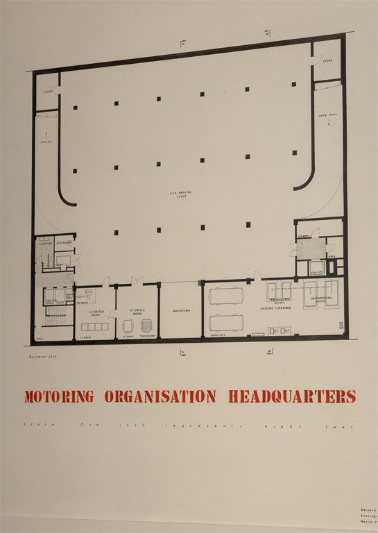 20th Century Architectural Drawings For Sale