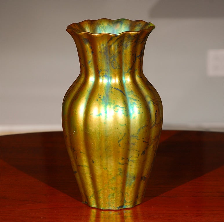 Zsolnay ceramic vase