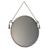 Round Art Deco mirror