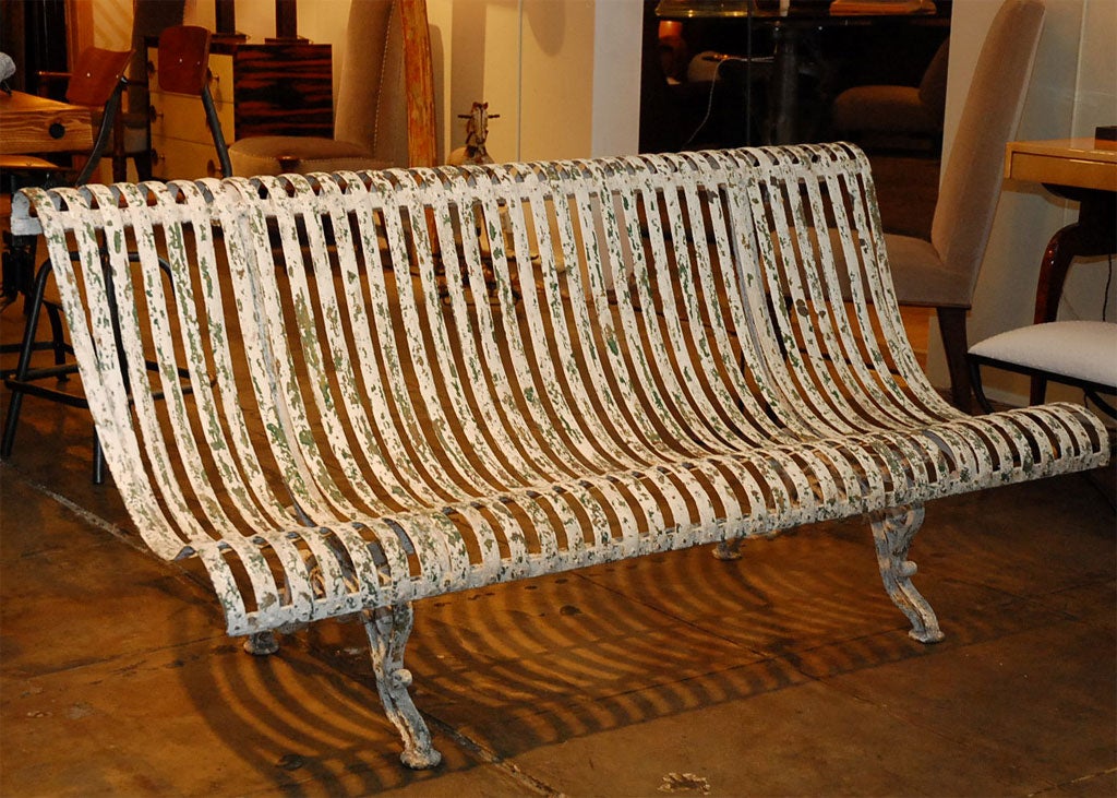 Iron Garden Bench