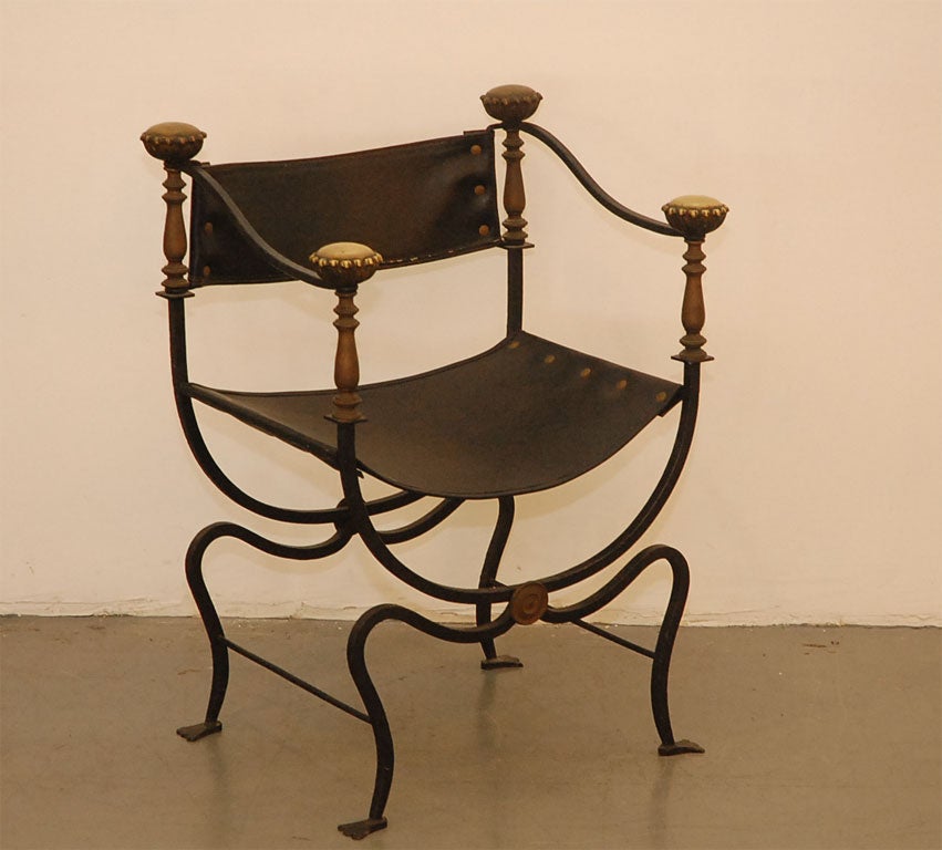 Spanish Leather Chair