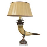 Horn Oil Lamp