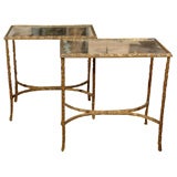 Pair of Gilt Bronze Tables by Maison Bagues