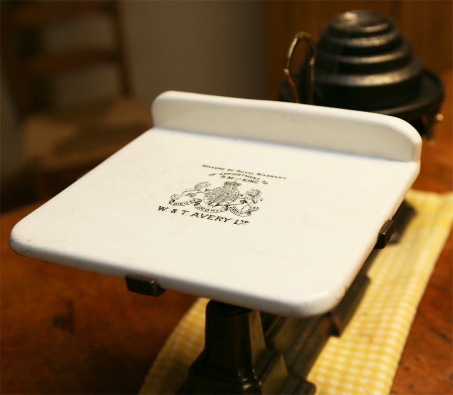 English dairy scale In Excellent Condition In Sheffield, MA