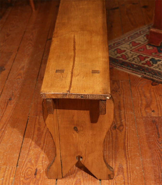 19th Century Backless bench