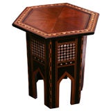 Moroccan side table
