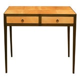 Steel & Parchment Dressing Table