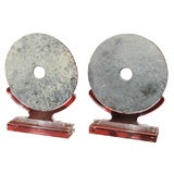 Bi on Lucite Stands