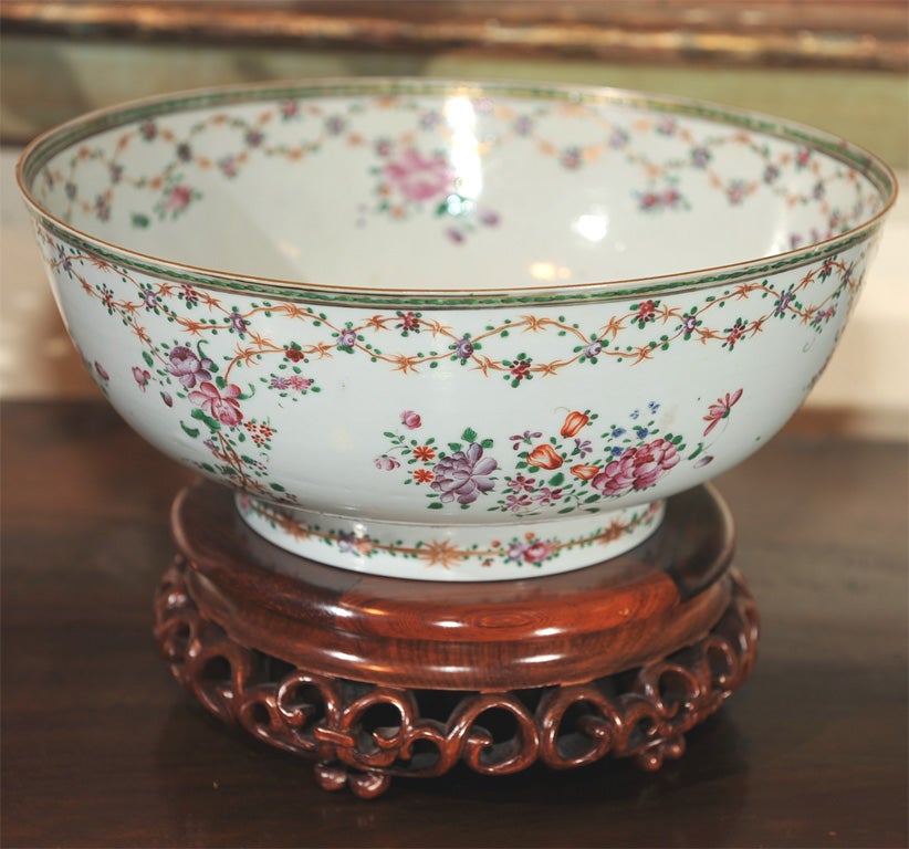Chinese Lowestoft Bowl For Sale