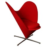 Verner Panton Heart Cone Chair