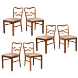 Set of 6 Finely Crafted Chairs