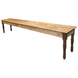 Antique 12 Foot Long Country Table