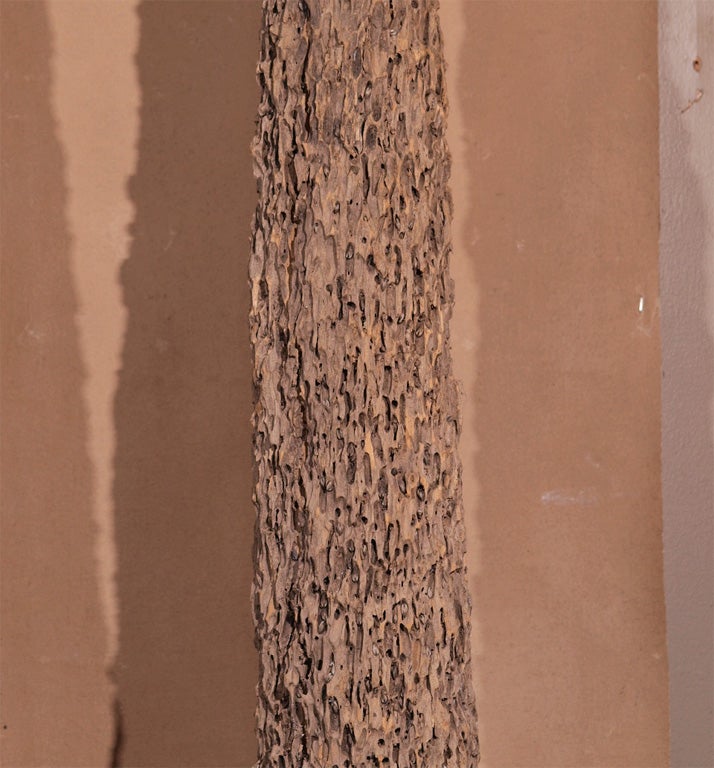 Mussel Pole Salvaged Wood Sculpture 1