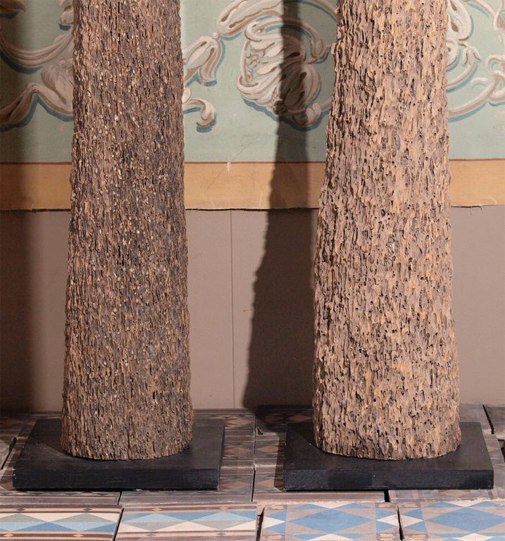 Mussel Pole Salvaged Wood Sculpture 4