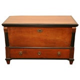 Biedermeier Walnut Trunk 12