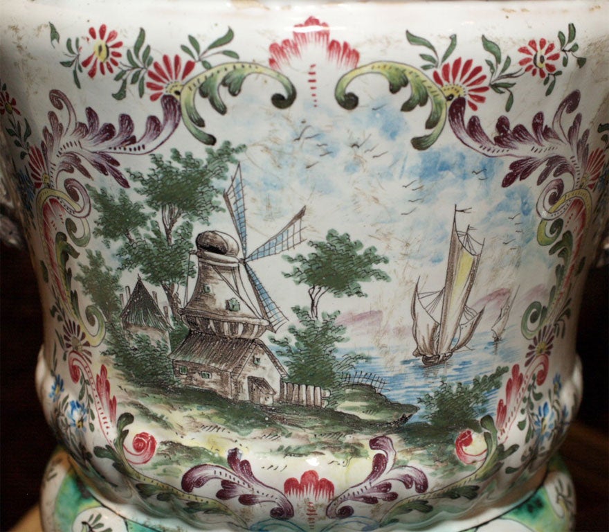 Pair of V.P. Covered Jars 1