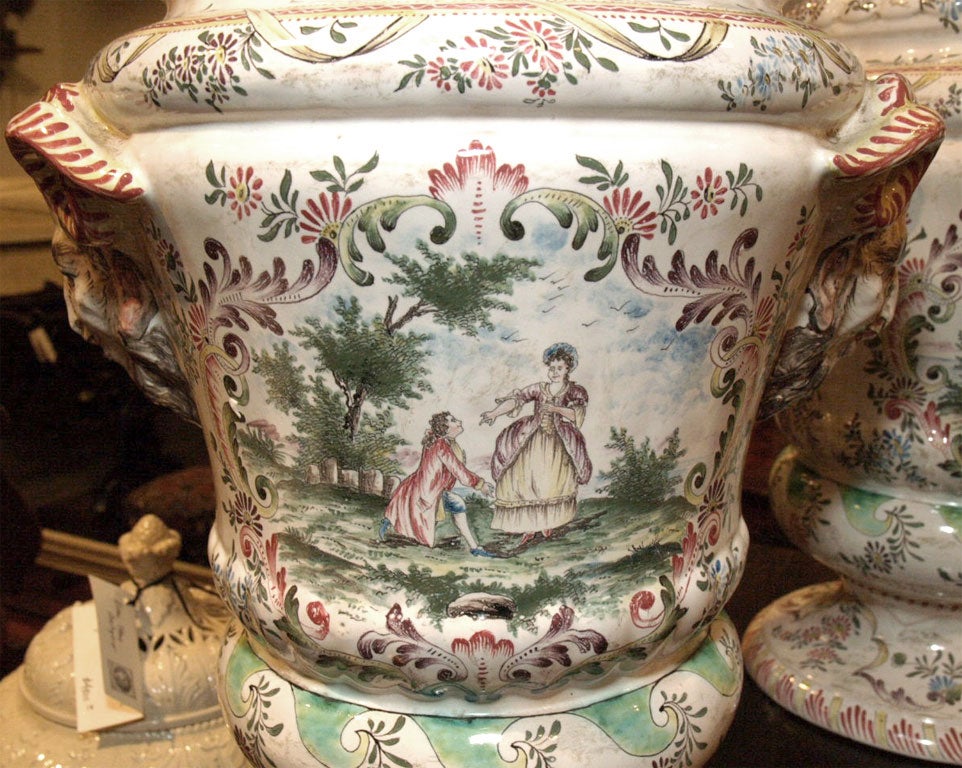 Pair of V.P. Covered Jars 4