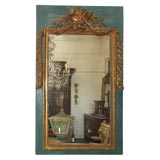 Antique FRENCH ARCHITECTURAL TRUMEAU MIRROR